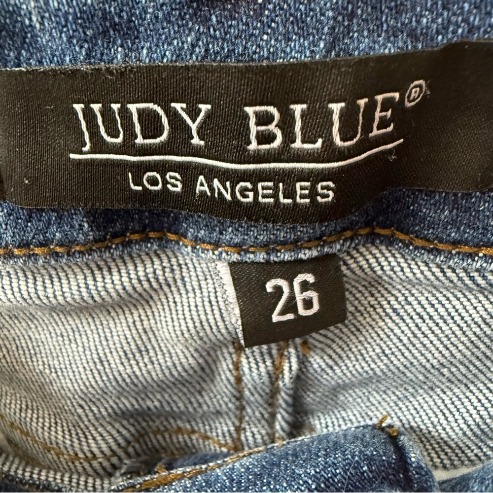 Judy Blue High Rise Straight Leg Jeans Women’s Size 26 - Picture 8 of 9
